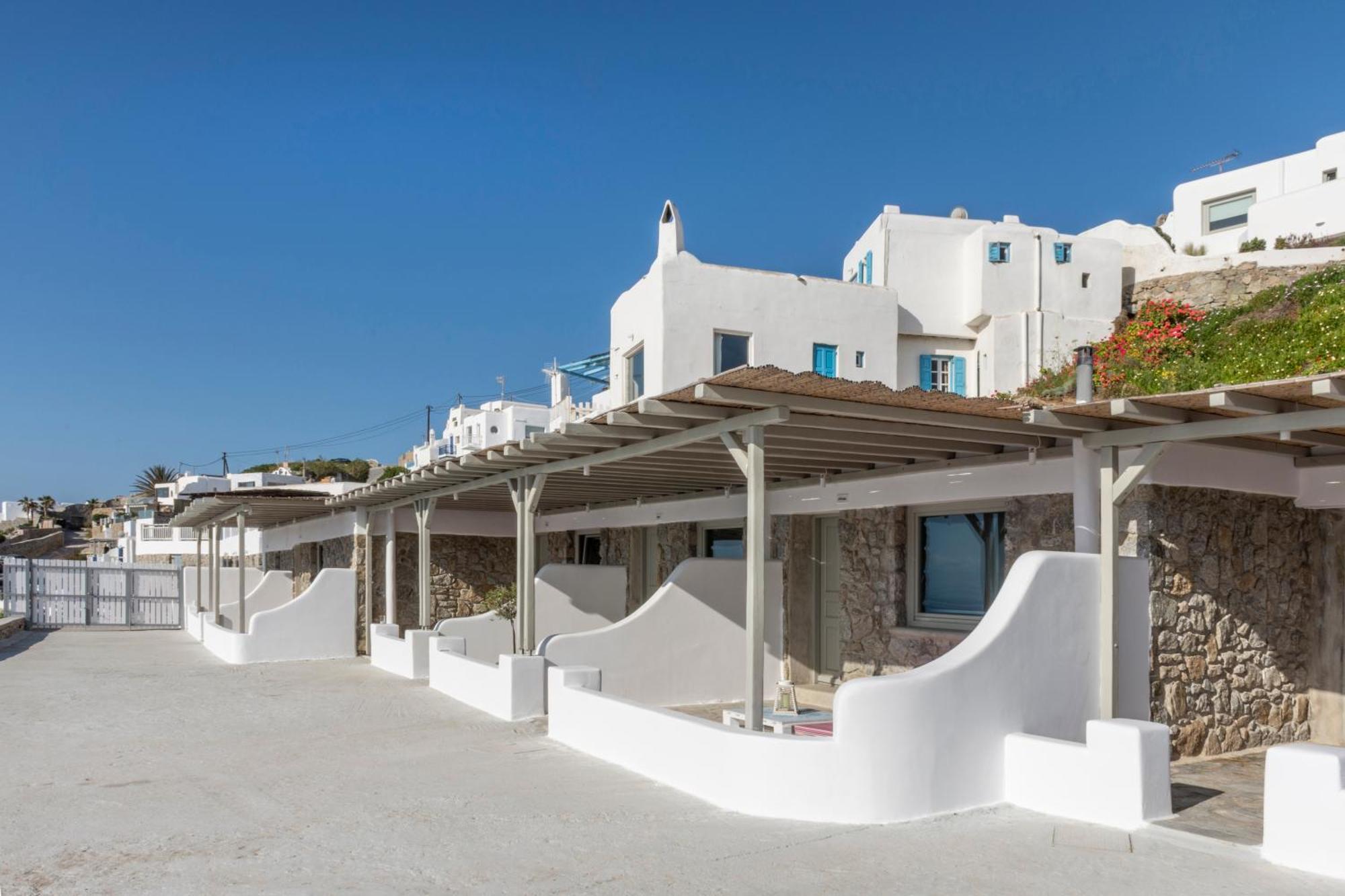Апарт отель Mykonos Azure Псароу Экстерьер фото