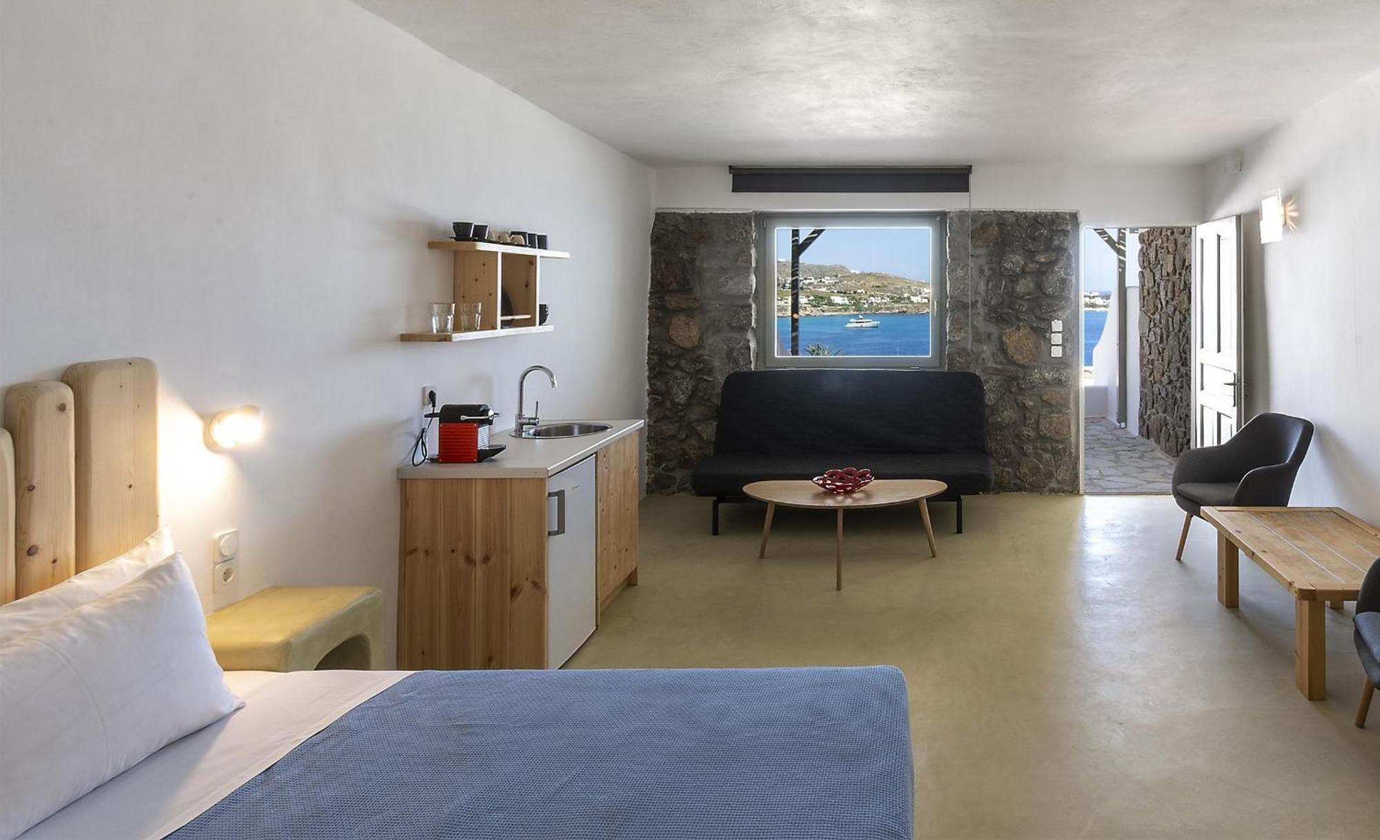 Апарт отель Mykonos Azure Псароу Экстерьер фото