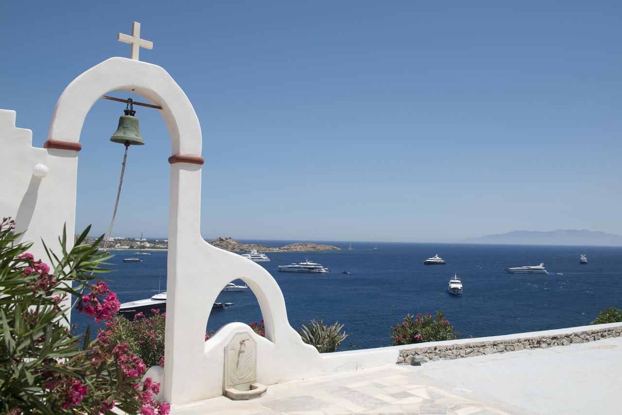 Апарт отель Mykonos Azure Псароу Экстерьер фото