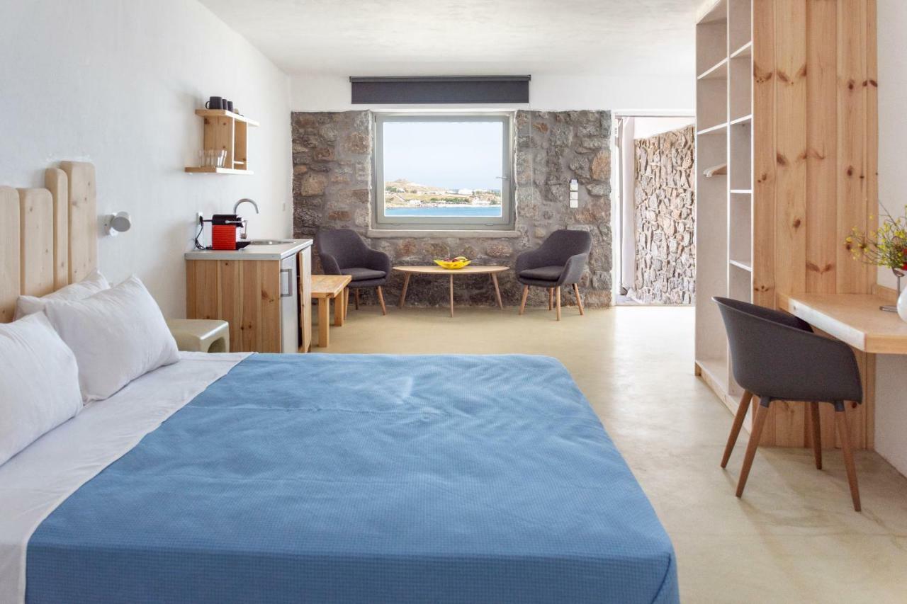 Апарт отель Mykonos Azure Псароу Экстерьер фото